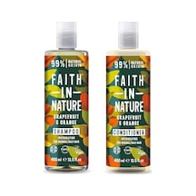Tr In Nature Grapefruit Orange 99 Doğal Tazeleyici Şampuan Saç Kremi 400ml