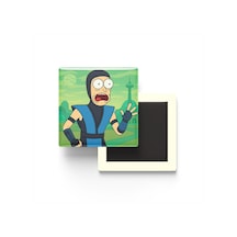 Sub-zero - 9x9 Cm Baskılı Kare Buzdolap Magneti