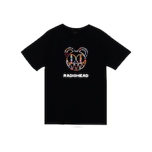 Stoned&Fame Unisex Siyah Radiohead Baskılı T-shirt SIYAH Siyah