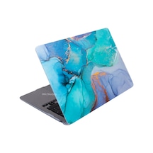 Macbook Pro Kılıf 13 İnç M1-m2, Marble15nl Type-c'li Model A2338 A2289 A2251 A1706-08 A1989 A2159 İle Uyumlu Açık Yeşil