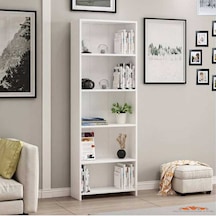 Modilayn Mısra 5 Raflı Kitaplık, Kütüphane