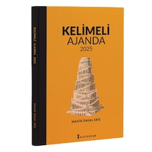 Kelimeli Ajanda 2025 Beyaz