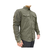 Eagle Khaki Korumalı Motosiklet Gömleği Erkek
