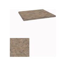 Werzalit, Allzalit Veya Wermodin Masa Tablası 60x60 - Edgywood Çok Renkli