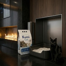Kumi Cat Eko-premium Aktif Karbonlu Topaklanan Tozsuz Bentonit Kedi Kumu 5 Lt