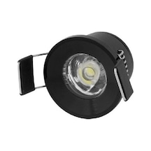 CT 5270 Cata 1,5W Yıldız Spot Power Ledli Siyah Kasa Beyaz Işık 6400K