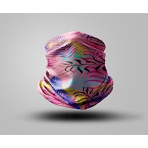 Buffalo Renkli Bandanas Siyah