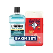 Listerine Cool Mint Hafif Tat Ağız Bakım Suyu 250 ML + Le Petit Marseillais Akdeniz Çileği Duş Jeli 250 ML