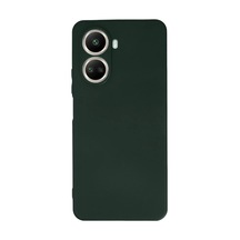 Huawei Nova 10 Se Kılıf First Silikon - Koyu Yeşil 0.2M-Çok Renkli