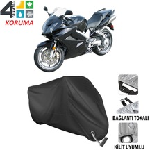 Honda Vfr 800 Motosiklet Brandası ( Kilit Uyumlu - Siyah