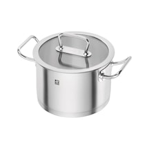 Zwilling Derin Tencere, 20 Cm, Yuvarlak, 18/10 Paslanmaz Çelik Çok Renkli