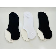 Erkek Sneaker Çorap 3'lü Çok Renkli