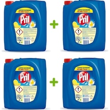 Pril Sıvı Klasik Bulaşık Deterjanı 4 Kg Limon X 4 Adet