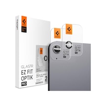 Apple Uyumlu iPad Air 13" 2026/2025 / 2024 / Air 11" 2026/2025 / 2024 İle Uyumlu Kamera Lens Koruyucu Cam Kolay Kurulum Glas.tr Ez Fit Optik Pro 2 Adet Space Gray - Agl07801 Diğer