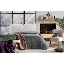 Battaniye Prestıj Grı Tek Kişilik Kutu Y