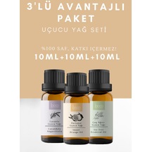 Boco Born In Cosmetics Çay Ağacı + Lavanta + Portakal Saf Aromaterapi Uçucu Yağı 3 x 10 ML