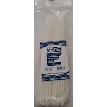 Made Kablo Bağı 4,8x300 Mm Beyaz 100 Lü