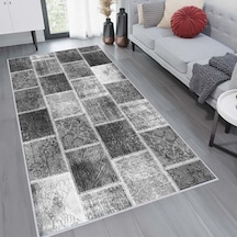 Rovigo Home Dijital Baskı Kaymaz Taban Salon Halısı Rvg1123 Çok Renkli