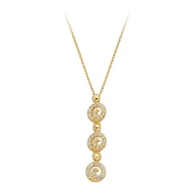 Altın Spiral Kolye G11862