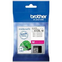 Brother Lc472xlm Magenta Kırmızı 1.500 Sayfa Kartuş Mfc-j2340-j3540-j3940
