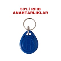 Sr-602 H Yazılabilir Ve Kopyalanabilir Rfıd Proximity Anahtarlık 125 Khz Keyfob Geçiş Kontrol Çipi 50 Adet