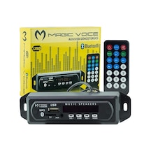 Magicvoice Usb-400 Bluetooth-Aux-Usb-Sd-Mmc Kumandalı Oto Teyp - Çe