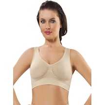 Sistina Ten - 841 - Dikişsiz Kadın Pedli Sütyen Korse - 704 - - Edntrend - Beden M