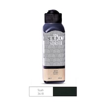 Akrilik Boya 140ml, Siyah 3618 Genel