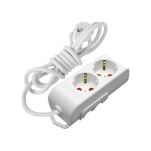 Mutlusan RI-TECH 2Lİ Topraklı Grup Priz (Çocuk Korumalı) (5MT)