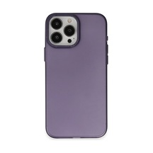 Apple İphone Uyumlu 15 Pro Kılıf Modos Metal Kapak - Derin Mor Çok Renkli