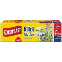 Küçük Boy Kilitli Mutfak Torbası 12'li Set, Sızdırmaz Ve Hava Geçirmez Gıda Saklama Poşeti 19x25 Cm, Bpa İçermez, Sebze, Meyve, Et, Yemek Saklama Torbası, Yıkanabilir Kilitli Mutfak Poşeti