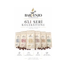 Barvenzo 6'lı Seri 250 G 6 Forte Blu + Viva Rossa + Luna Nova + Oro Dora + Viva Terra + Bella Aura Espresso