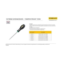 - Tornavida Torx, Tt10, 75 Mm Schwertlaenge, Krom-vanadyum, Ergonomik Soft Handgr, 0-65-395
