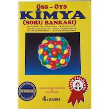 Öss-Öys Kimya Soru Bankası 1997 Yılı Basım Zafer Yayınları