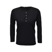 Kadın Kaşkorse Bluz Bgl-st04139 Siyah