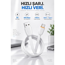 1 Metre Şarj Kablosu