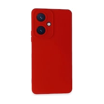 Herşeytrend Vivo Y27 Kılıf Nano İçi Kadife Silikon - Kırmızı Çok Renkli