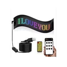 Bolsat Pixel Led Panel 16x64 Dijital Ekran Yazı Ve Animasyon Bantlı Bluetooth