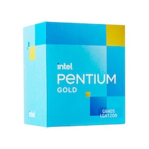 Intel Pentium Gold G6405 4.1 GHz 4 MB LGA1200P 58 W İşlemci Intel Pentium Gold G6405 4.1 GHz 4 MB LGA1200P 58 W İşlemci