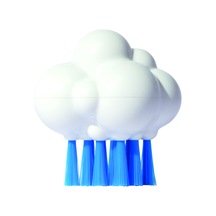 Moluk Plui Brush Cloudy - White/blue