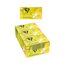 Şekersiz 7'li Limon Aromalı Sakız 14,5gr 24 Adet