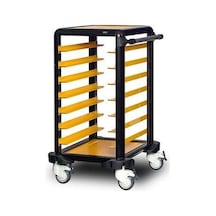 Gastrolley 75 Tekli Servis Tepsi Arabası, Etrafı Açık, 57x71x99 Cm