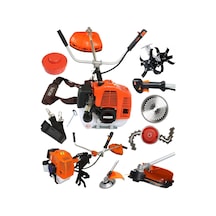 Mager 52 CC Benzinli Yan Tip Çapa Aparatlı Tırpan Makinası Çapalama