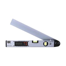 Dijital Açı Ölçerli Su Terazisi 400 Mm / 16 İnç - 2 Sulu Elektronik Eğim Ölçer 12471 Dijital Hassas Açı Ölçer Ve İki Sulu Su Terazisi 40 Cm