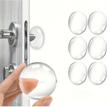 Zensaas41 Şeffaf Silikon Mobilya Ve Kapı Durdurucu Darbe Pedi 6 Lı Zensaa56