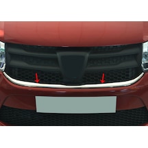 Dacia Sandero Krom Ön Panjur 1Prç 2013-2016 Arası P.Çelik