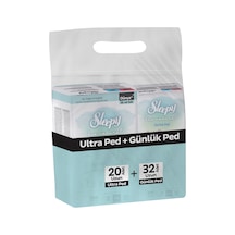 Sleepy Bio Ultra Uzun Ped 20'li + Günlük Ped 32'li - 5 Adet Tarı