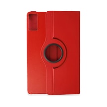 Newface Xiaomi Redmi Pad Se Kılıf 360 Tablet Deri Kılıf - Kırmızı Diğer