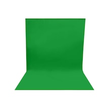 Chromakey- Green Screen- Greenbox- Yeşil Fon Perde 3 X 6 M