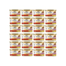 Gold Çifte Lezzet Sığır Etli & Tavuklu Yaş Kedi Maması 24 X 85 Gr